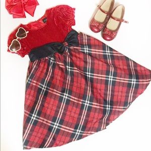 ♥️Red & Blue Toddler Dress♥️